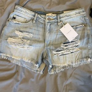 Kancan mid rise denim shorts 29/11